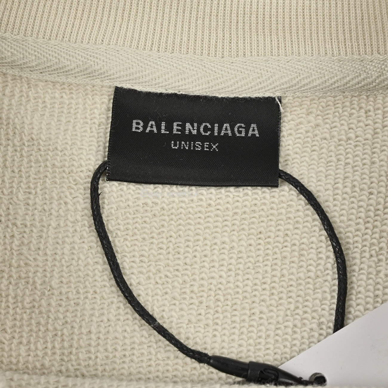 Balenciaga Floral Paper Tape Round Neck Hoodie Xs L (2) - newkick.org